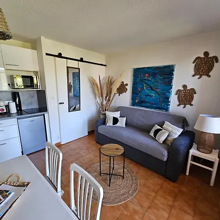 Appartement Studio Bord De Mer Terrasse Vue Mer Piscine *